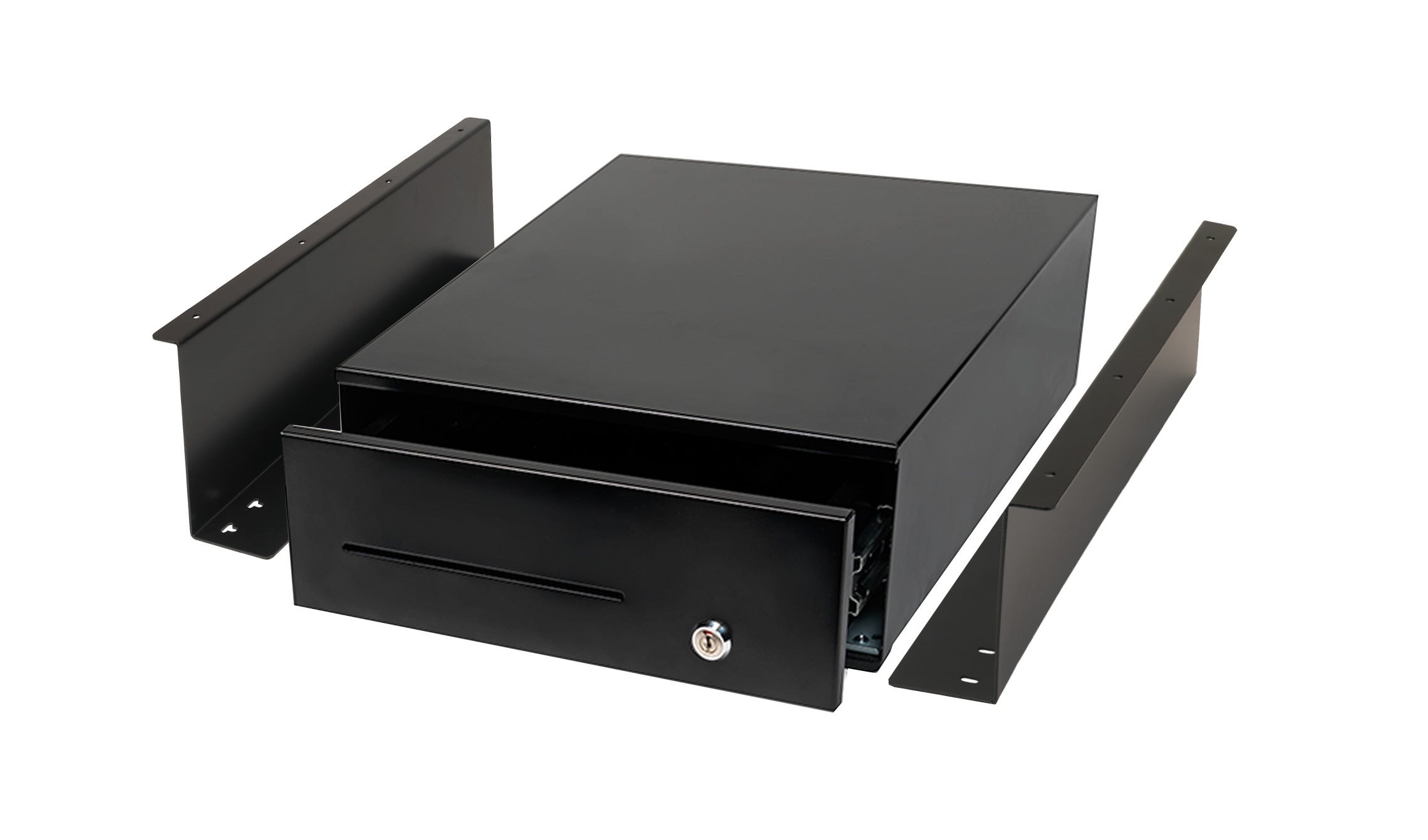 Robust metal bracket set suitable for the Safescan HD-3342 safescan-3342b-mounting-bracket